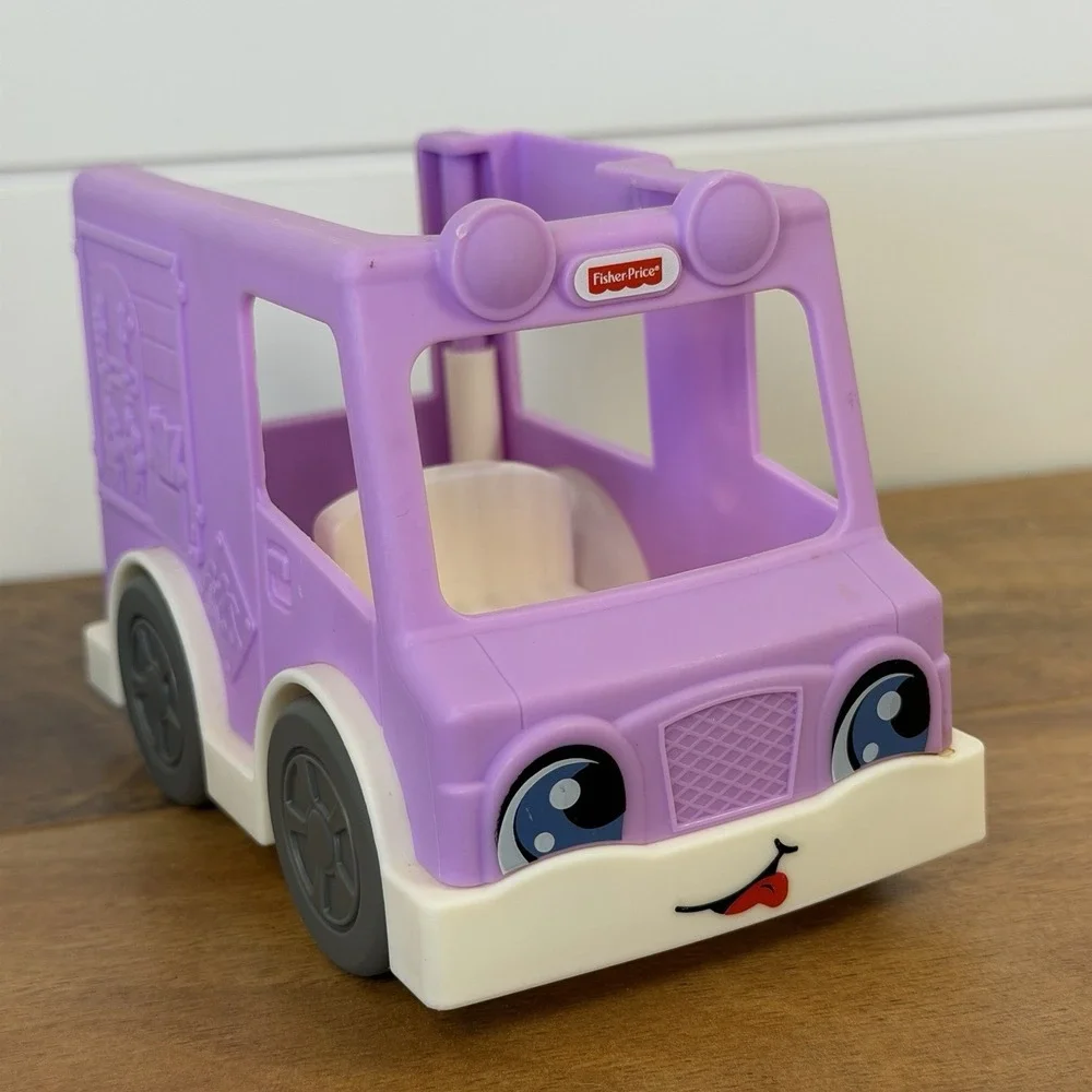 Fisher Price Little People Ice Cream Truck Playset Girl Figure 2018